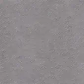 Gray fabric swatch with a granular, mottled texture and matte finish, displaying consistent tone variations across a velvety, subtly rough surface.